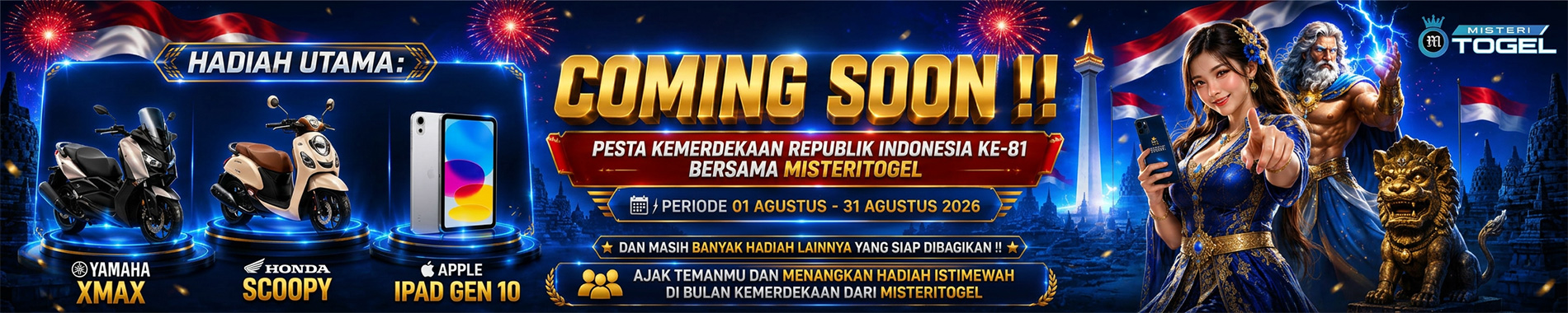 COMING SOON EVENT POINT AGUSTUS